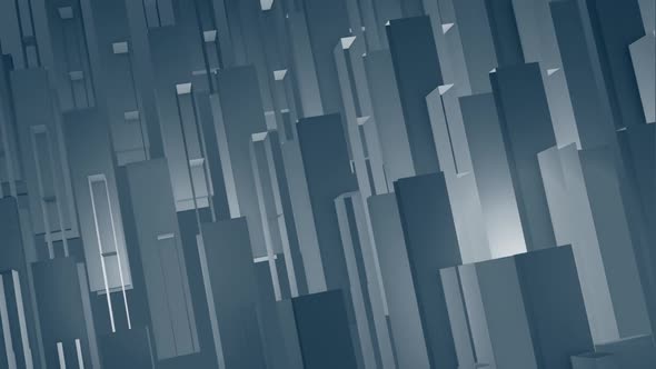 Abstract Blue Geometric Corporate Motion Background alt