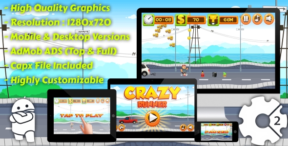 Traffic Racer - HTML5 Game + Mobile Version! (Construct 3 | Construct 2 | Capx) - 45