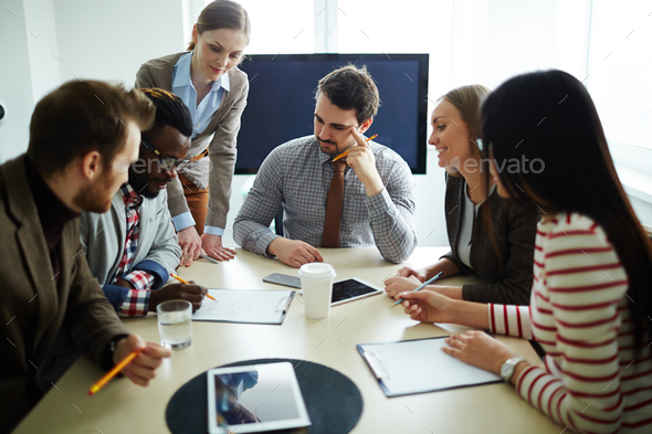 Business consultation - Stock Photo - Images
