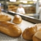 Bread On The Conveyor Belt At The Bakery - VideoHive Item for Sale
