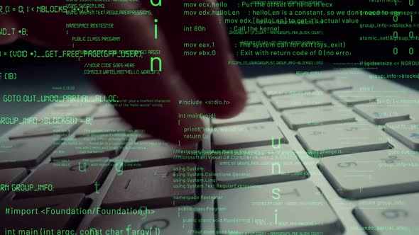 Creative Visual of Computer Programming Coding and Software Development ...