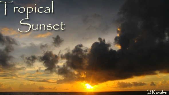 Tropical Sunset alt