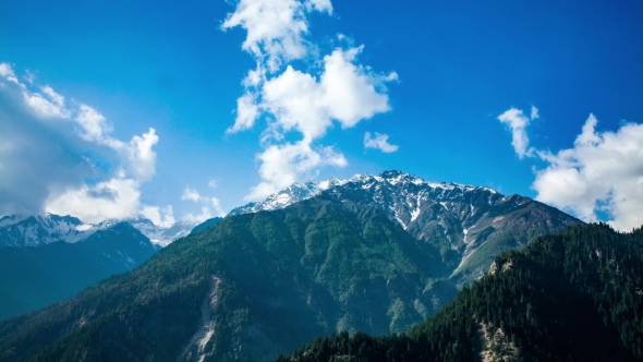 Mountain Landscape. Spiti Valley, Himachal Prade alt