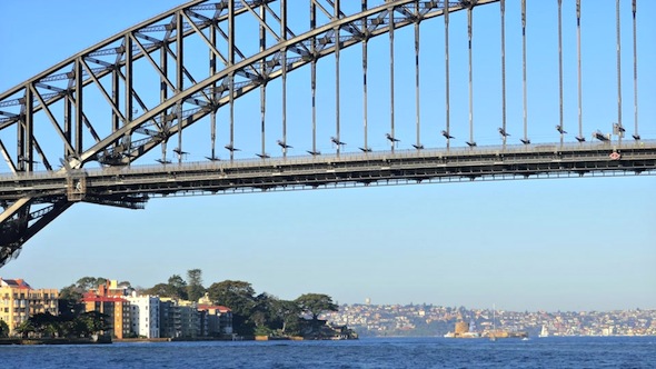 Sydney Harbour Bridge and North Sydney