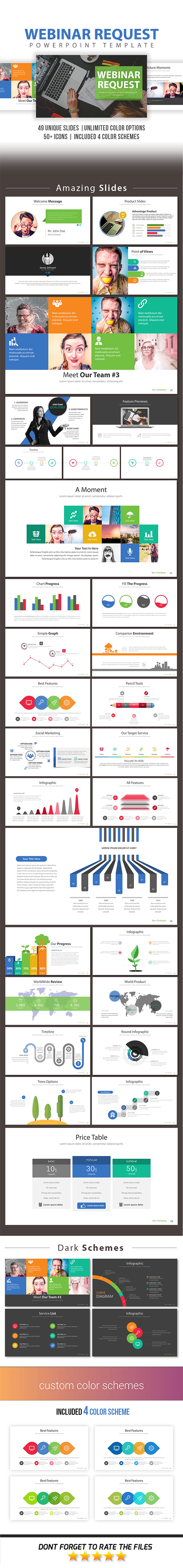 webinar request powerpoint templatepresentakit | graphicriver webinar request powerpoint templatepresentakit | graphicriver, Presentation templates
