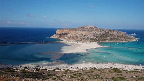 View of Lagoon Ballos(Balos) And Island Gramvousa 2