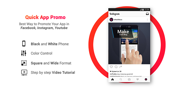 Quick App Promo for Instagram \ Facebook