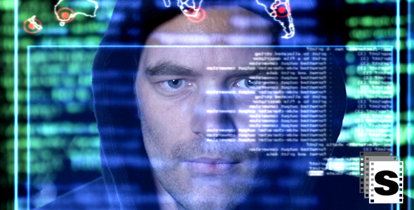 Hacker Breaking Code alt