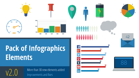 Pack of Infographics Elements