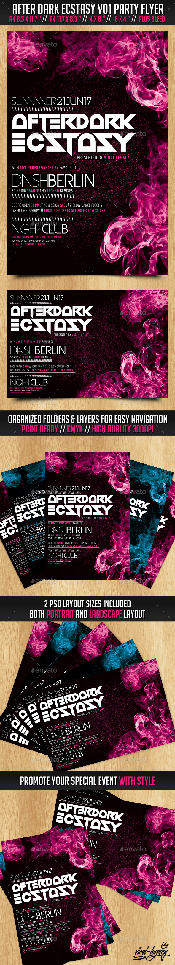 After Dark Ecstasy Volume 01 - Clubs & Parties Events