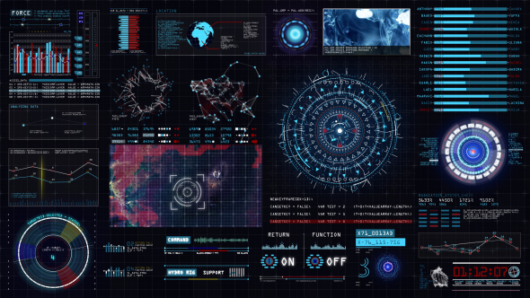 Sci-fi Interface HUD - VideoHive 15089902