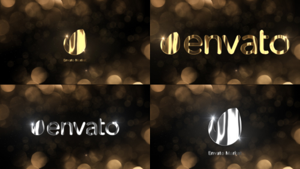 GoldSilver Logo Reveal - VideoHive 16584092