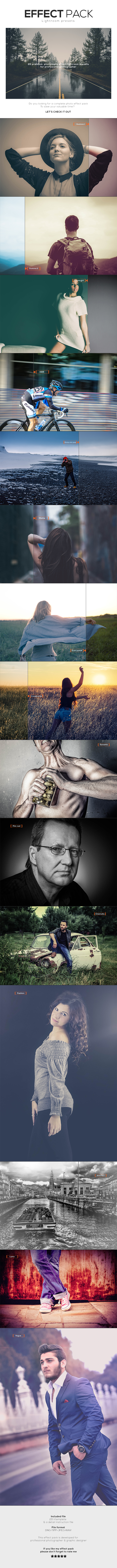 Effect Pack Lightroom Presets - Cinematic Lightroom Presets