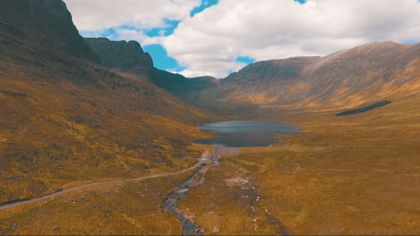 Flying Over The Mountain Stream alt