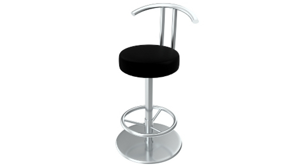 Bar stool (PBR, UV-textured) - 3DOcean Item for Sale