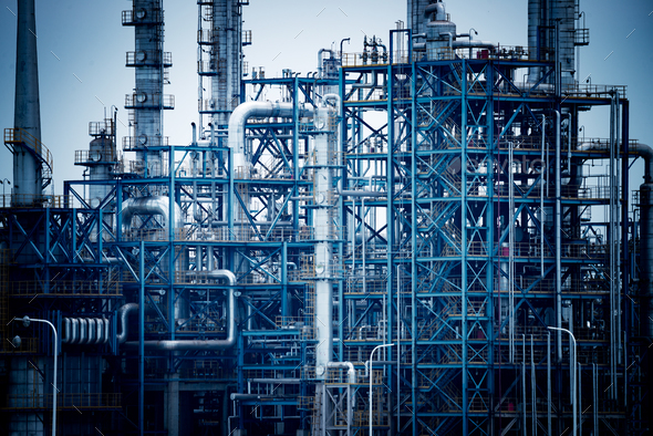 Chemical plant - Stock Photo - Images