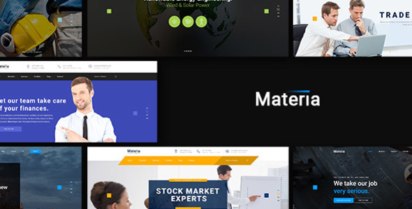 Materia - Consortium PSD Template - Business Corporate