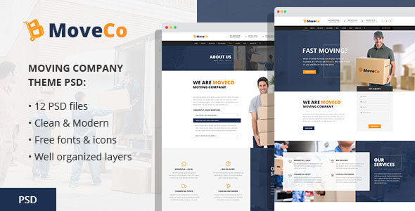 MoveCo - Moving - ThemeForest 16605597