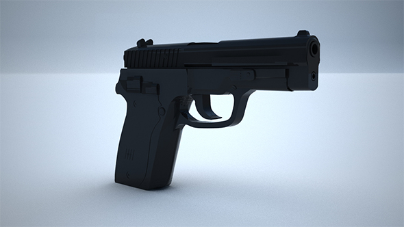9mm Pistol - 3Docean 16610084