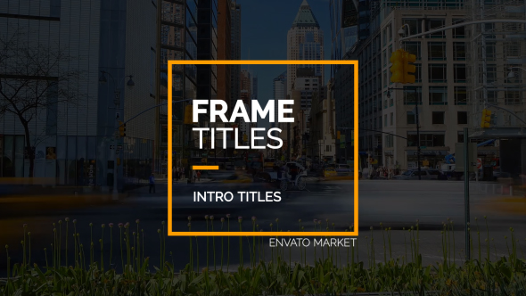 Frame Titles - VideoHive 16533663