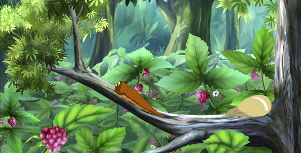 Brown Caterpillar  alt