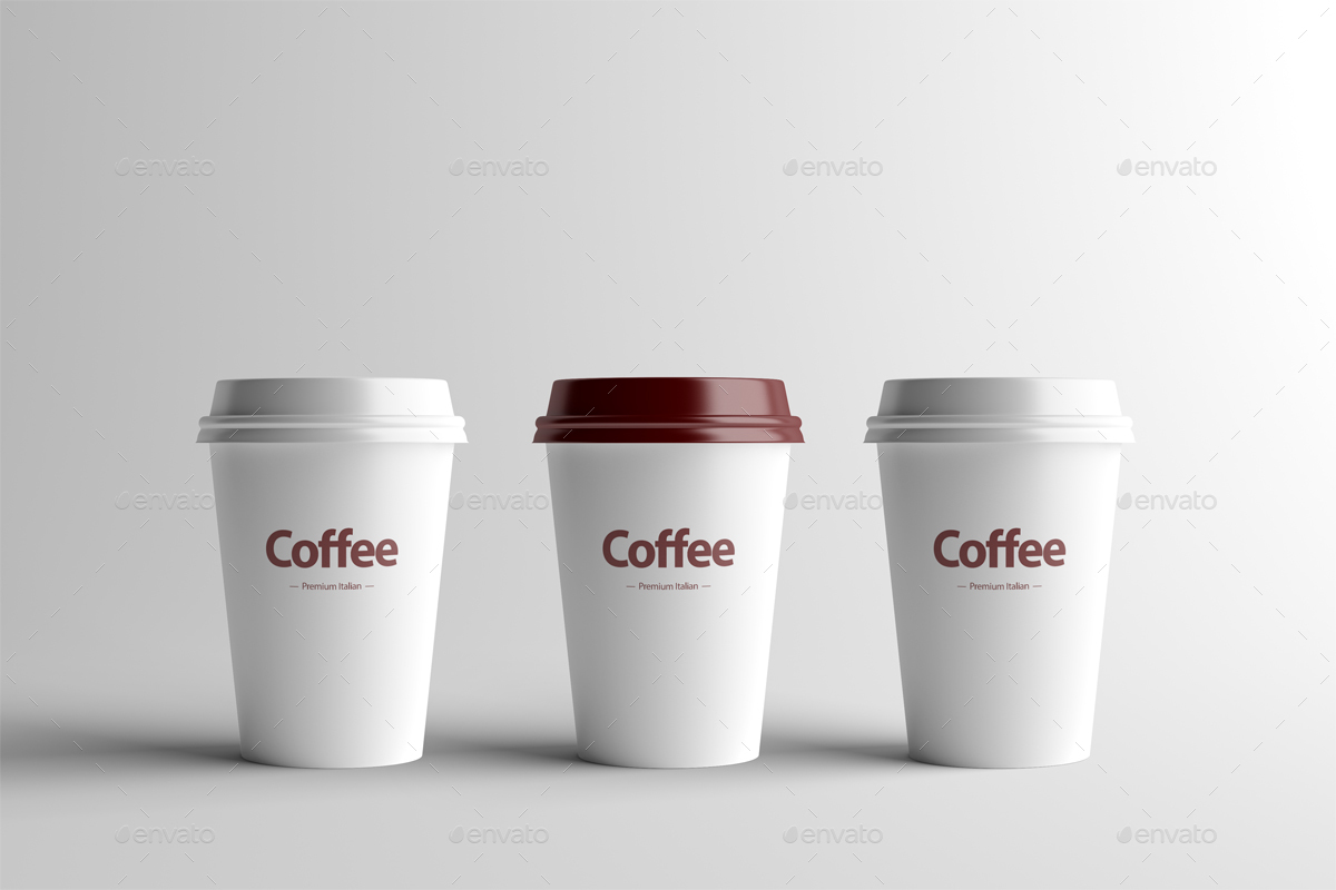 Download Paper Coffee Cup Packaging Mock-Up - Small by Zeisla | GraphicRiver
