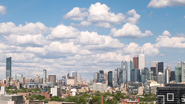 City Skyline Architecture Toronto