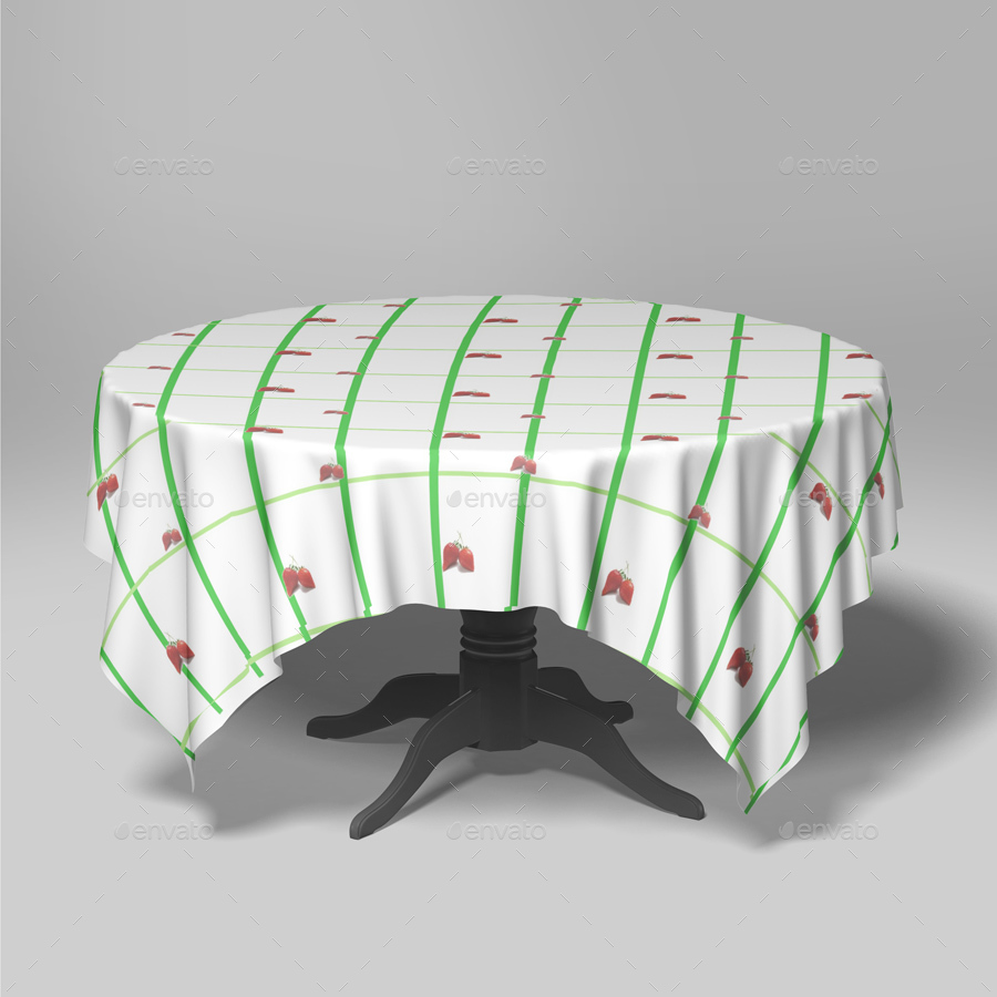 Download Tablecloth Mock-up by maxtecb | GraphicRiver