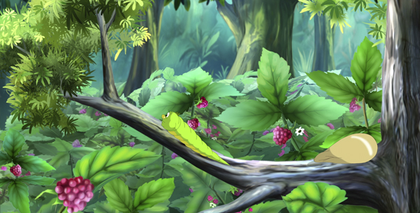 Green Caterpillar UHD alt