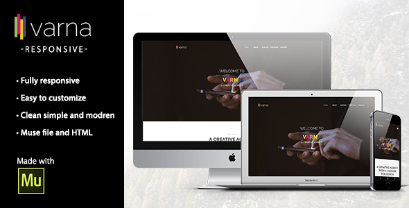 VARNA - Creative Multi-Purpose Muse Template