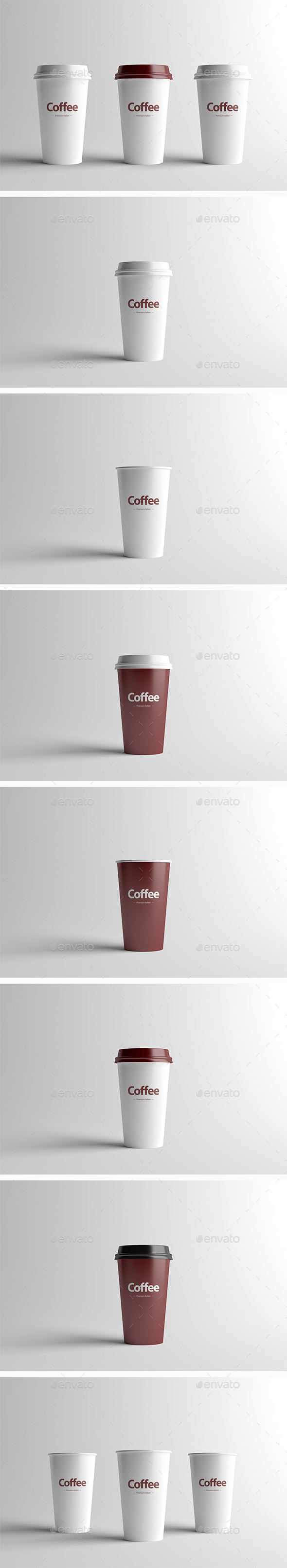 Download Paper Coffee Cup Packaging Mock-Up - Medium by Zeisla ...