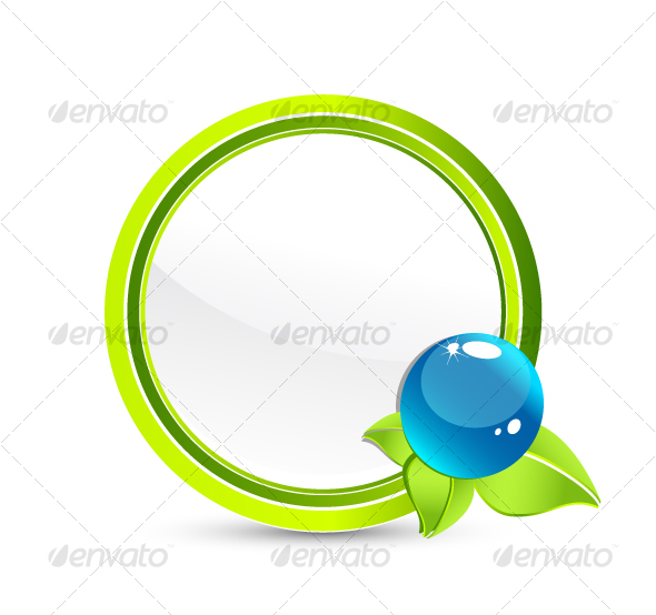 Abstract Eco symbol - Nature Conceptual