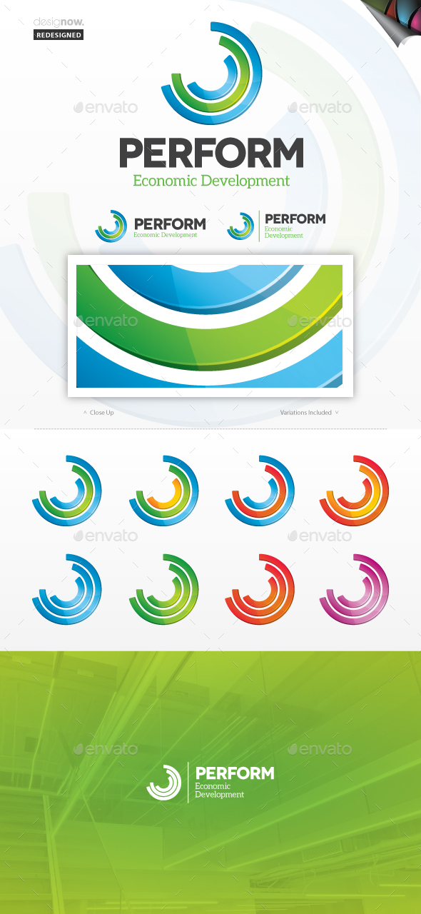 Performance Logo - Abstract Logo Templates