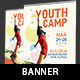 Youth Camp Banner Template
