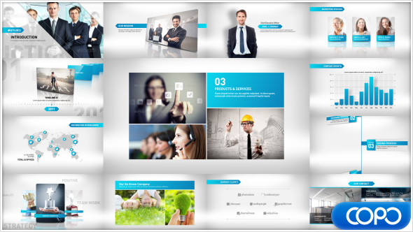 Corporate Presentation Package - VideoHive 16642787