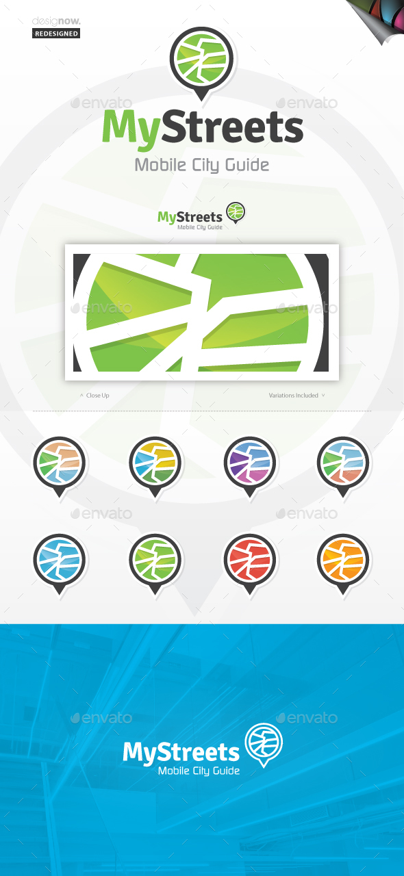My Streets Logo - Symbols Logo Templates