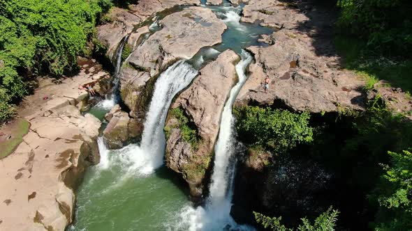 Malacatiupan Waterfalls Awesome Aerial