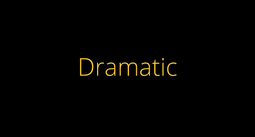 Dramatic Music