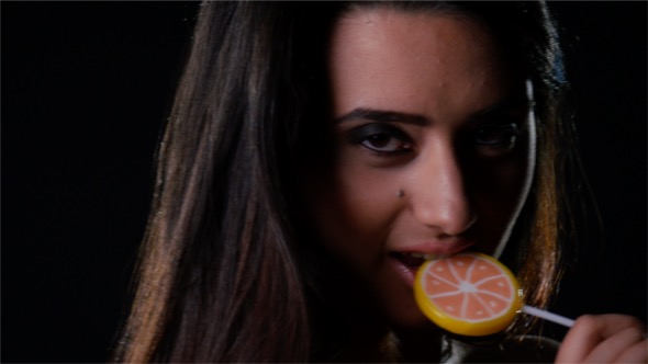 Sexy Girl With Lollipop alt