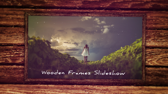 Wooden Frames Slideshow - VideoHive 16668993