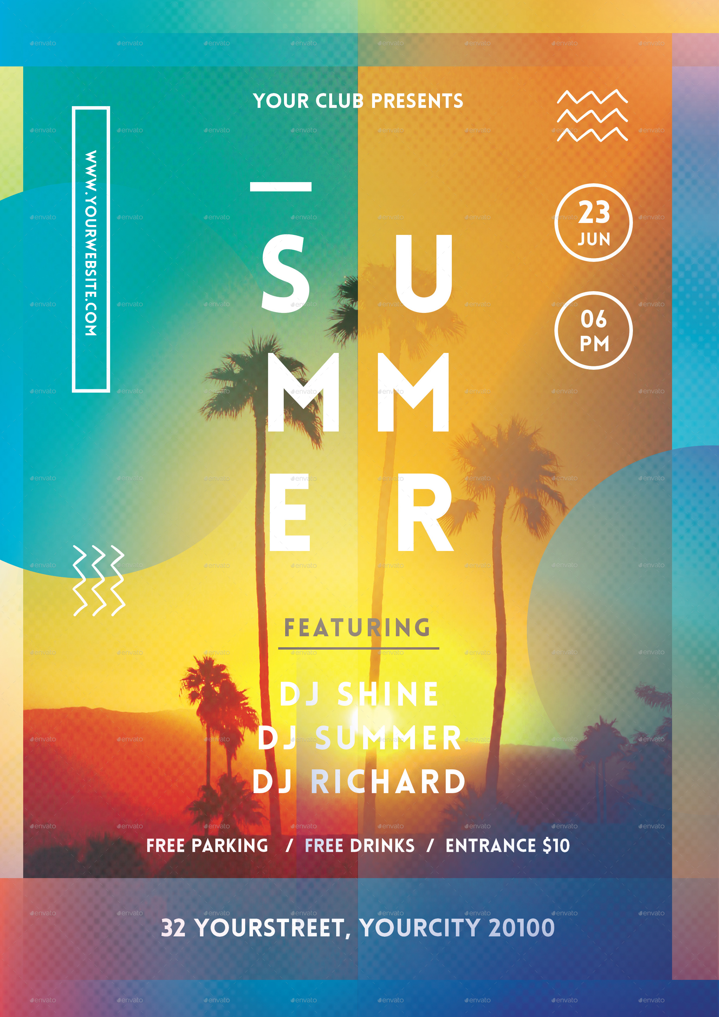 summer flyer by infinite78910 graphicriver summer flyer