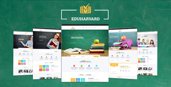 Eduharvard - Multi-Concept Education & Courses WordPress Theme - Education WordPress