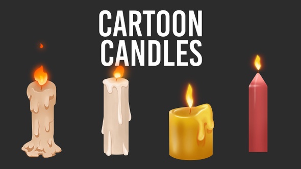 Cartoon Candles