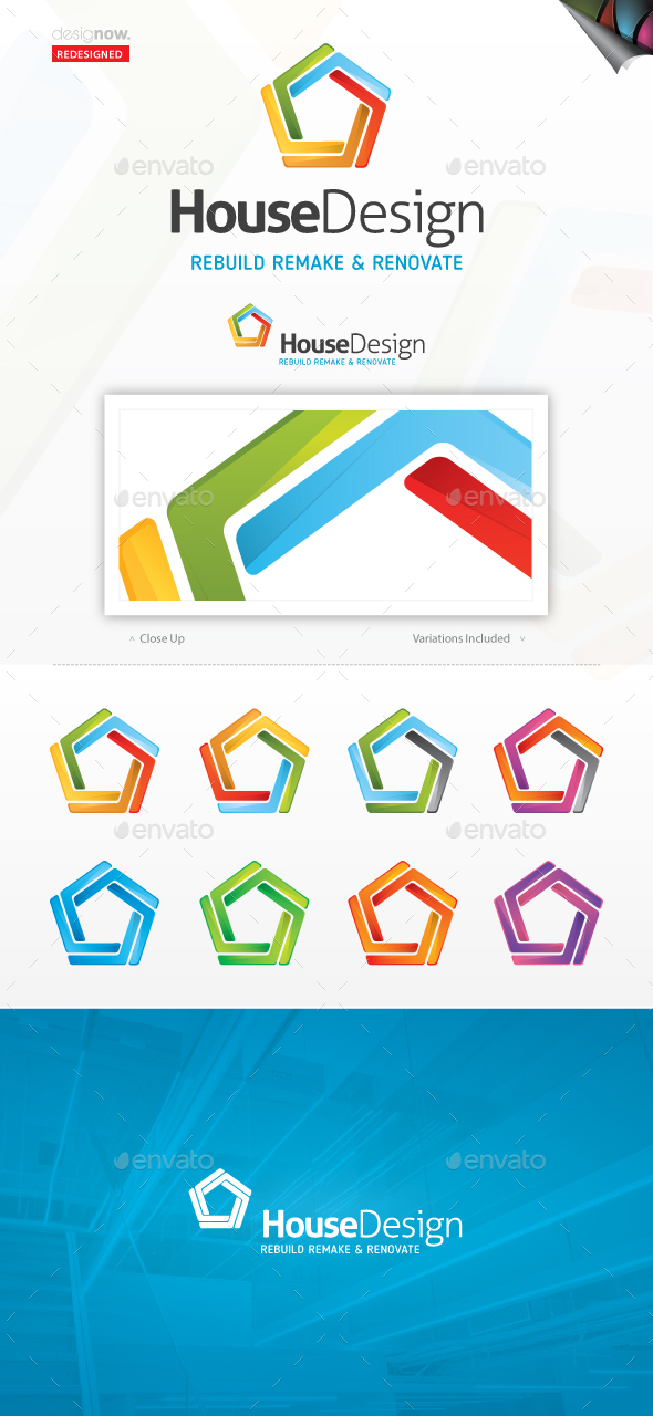 House Design Logo - Symbols Logo Templates