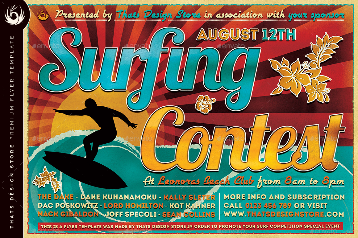 contest flyer template