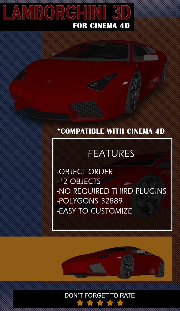 Lamborghini Reventon - 3Docean 16699750