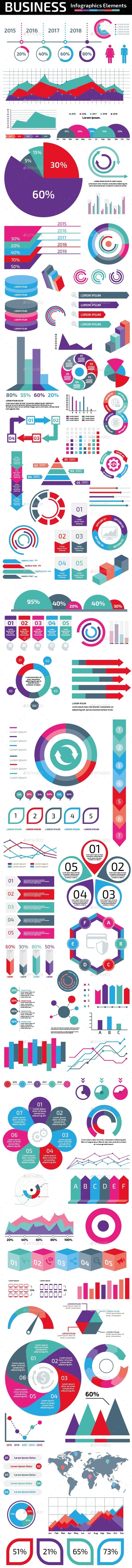 Business Infographics Elements - Infographics