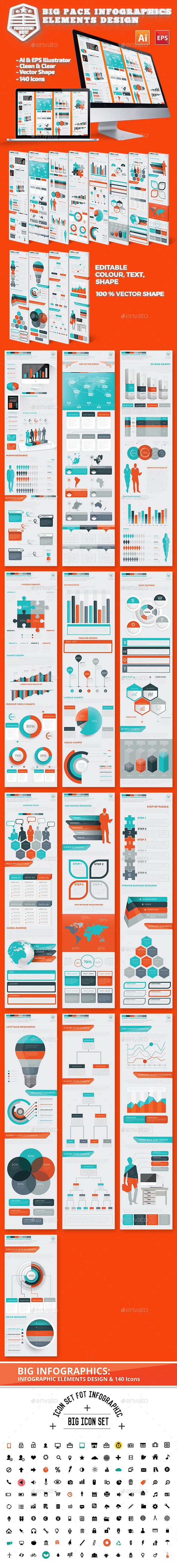 Big Pack Infographics Design - Infographics