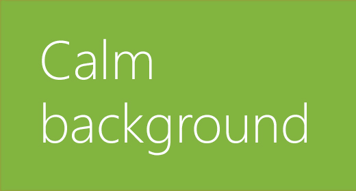 Calm background music