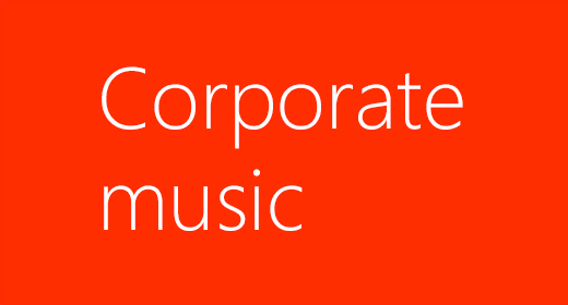 Corporate music